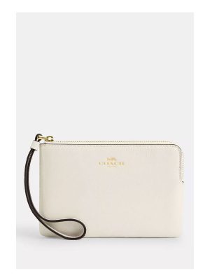COACH Corner Zip Wristlet