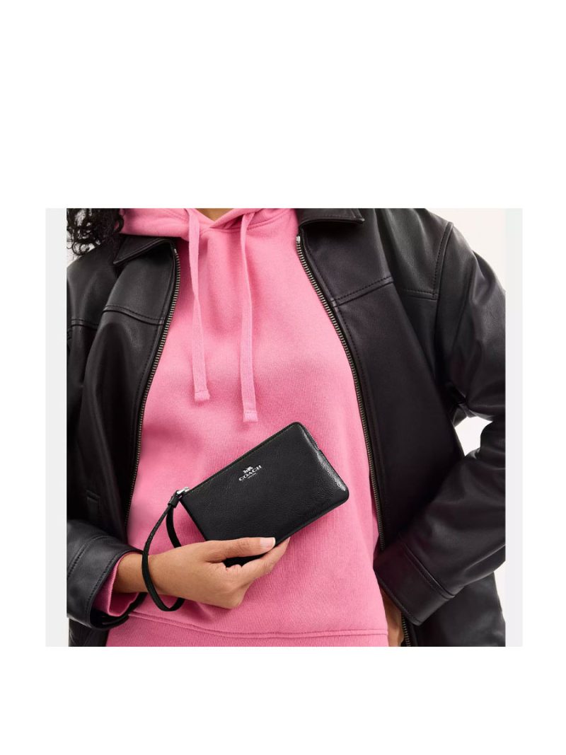 COACH Corner Zip Wristlet - Image 4