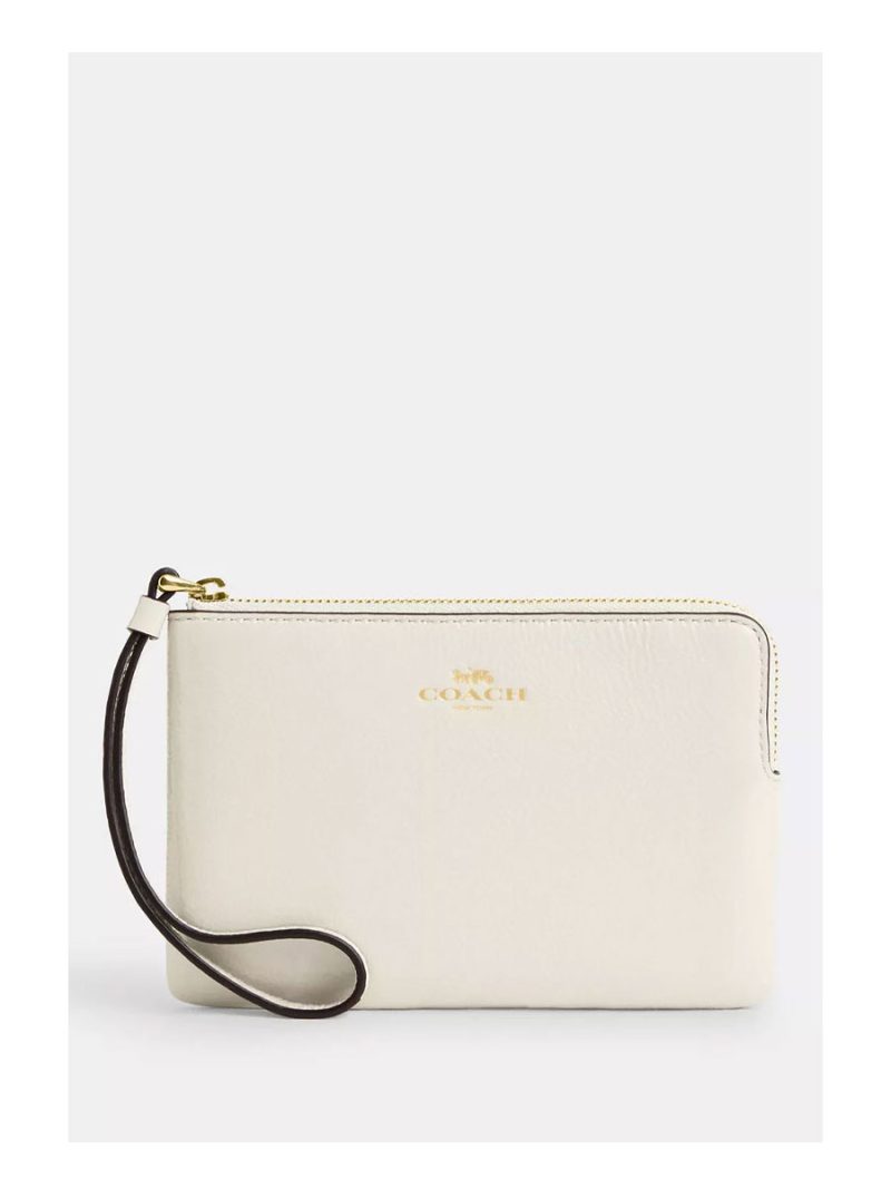 COACH Corner Zip Wristlet