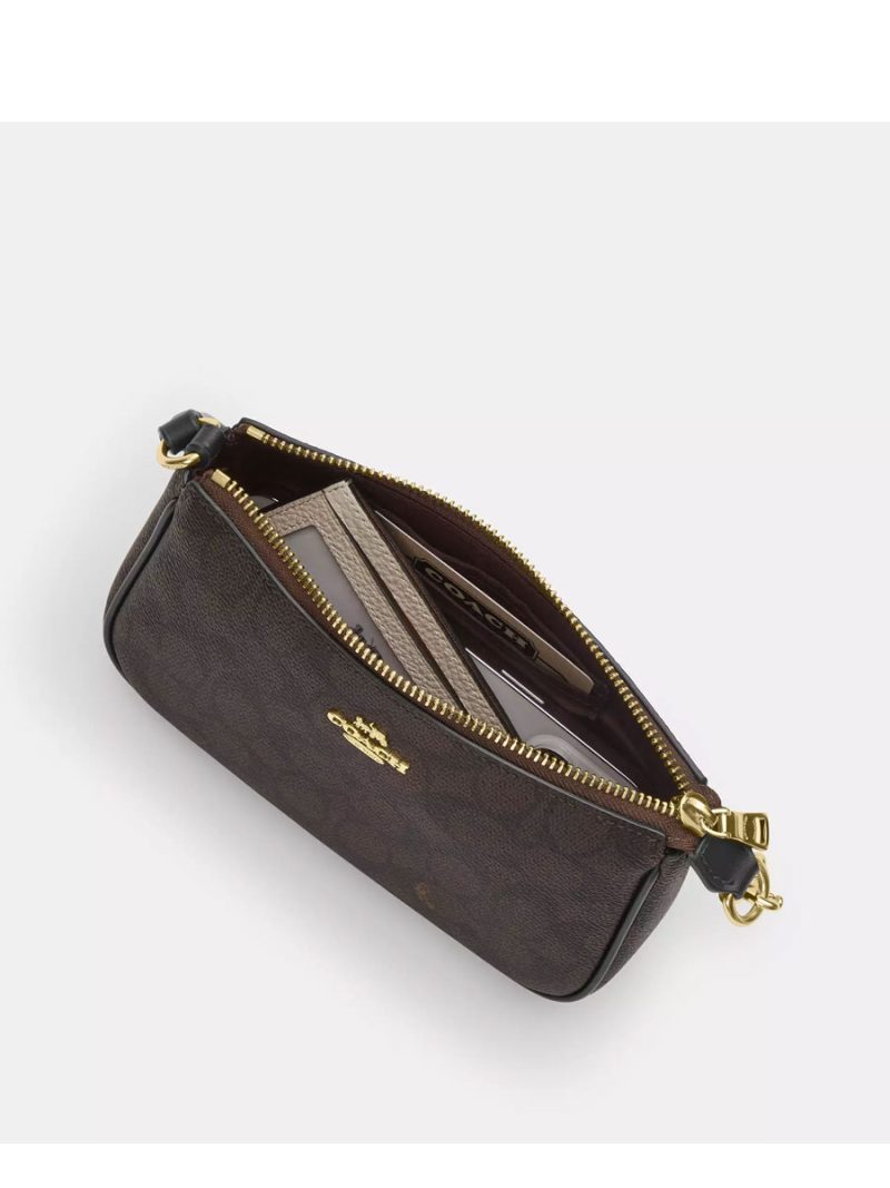 COACH Nolita 19 In Blocked Signature Canvas - Image 4