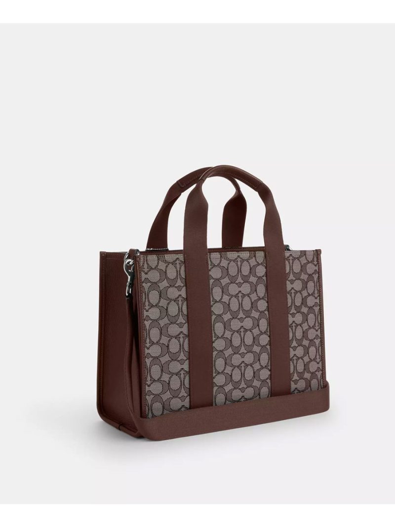 COACH Smith Tote Bag In Signature Jacquard - Image 3