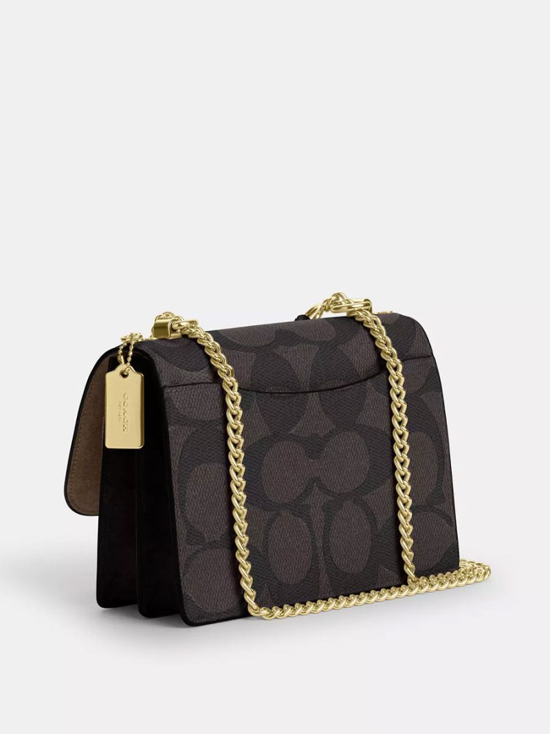 COACH Klare Crossbody Bag In Blocked Signature Canvas - Image 3