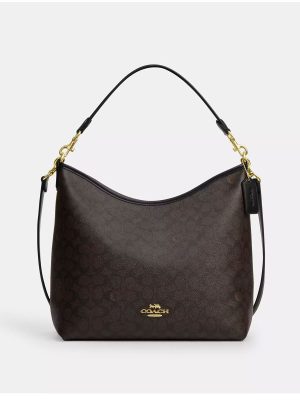 COACH Laurel Large Shoulder Bag In Signature Canvas