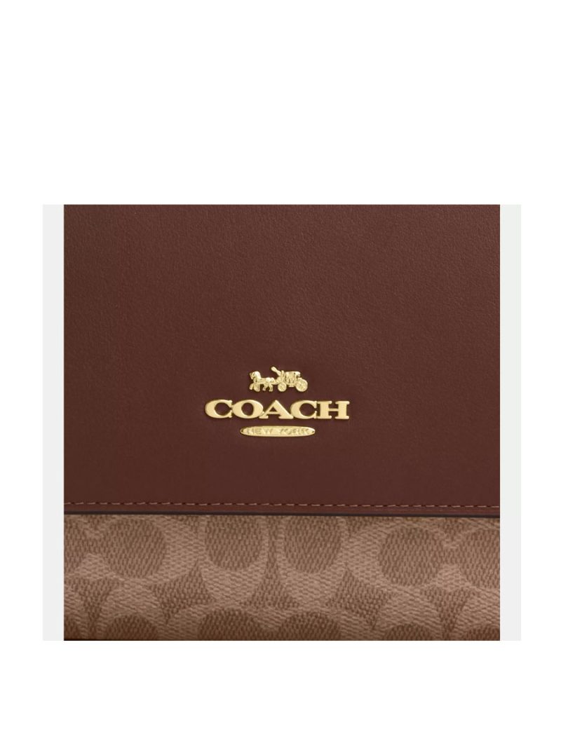COACH Klare Top Handle Bag In Signature Canvas - Image 4