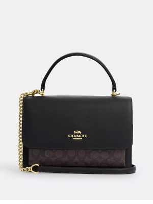 COACH Klare Top Handle Bag In Signature Canvas
