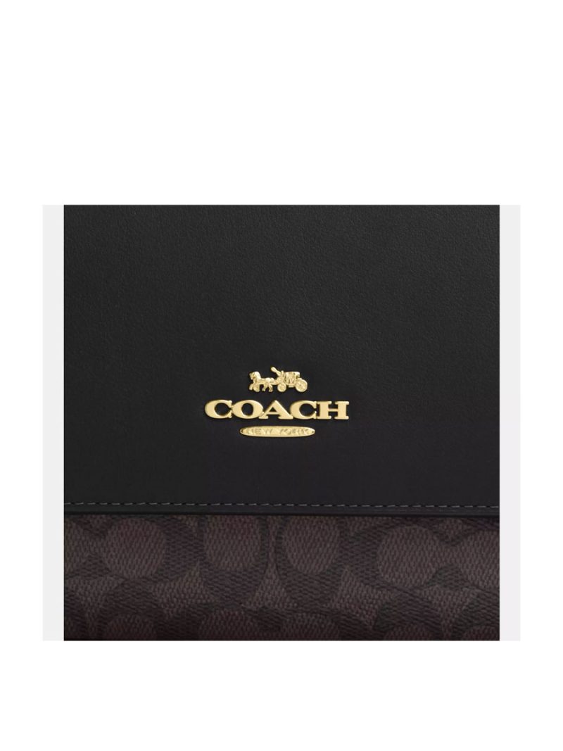 COACH Klare Top Handle Bag In Signature Canvas - Image 4