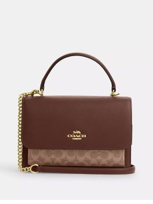 COACH Klare Top Handle Bag In Signature Canvas