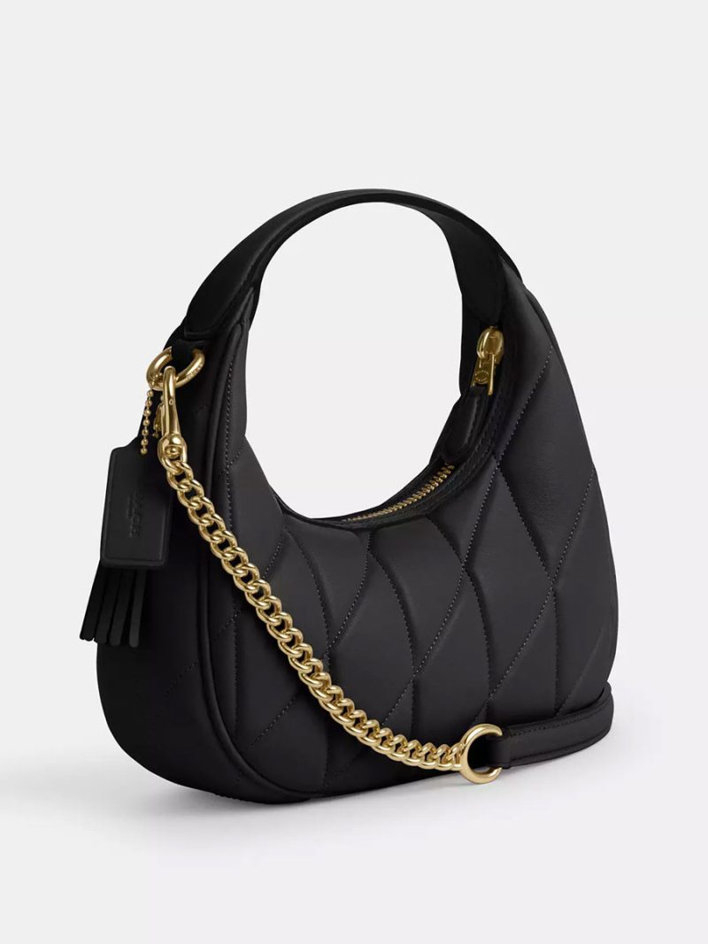COACH Carmen Mini Crossbody Bag With Quilting - Image 3