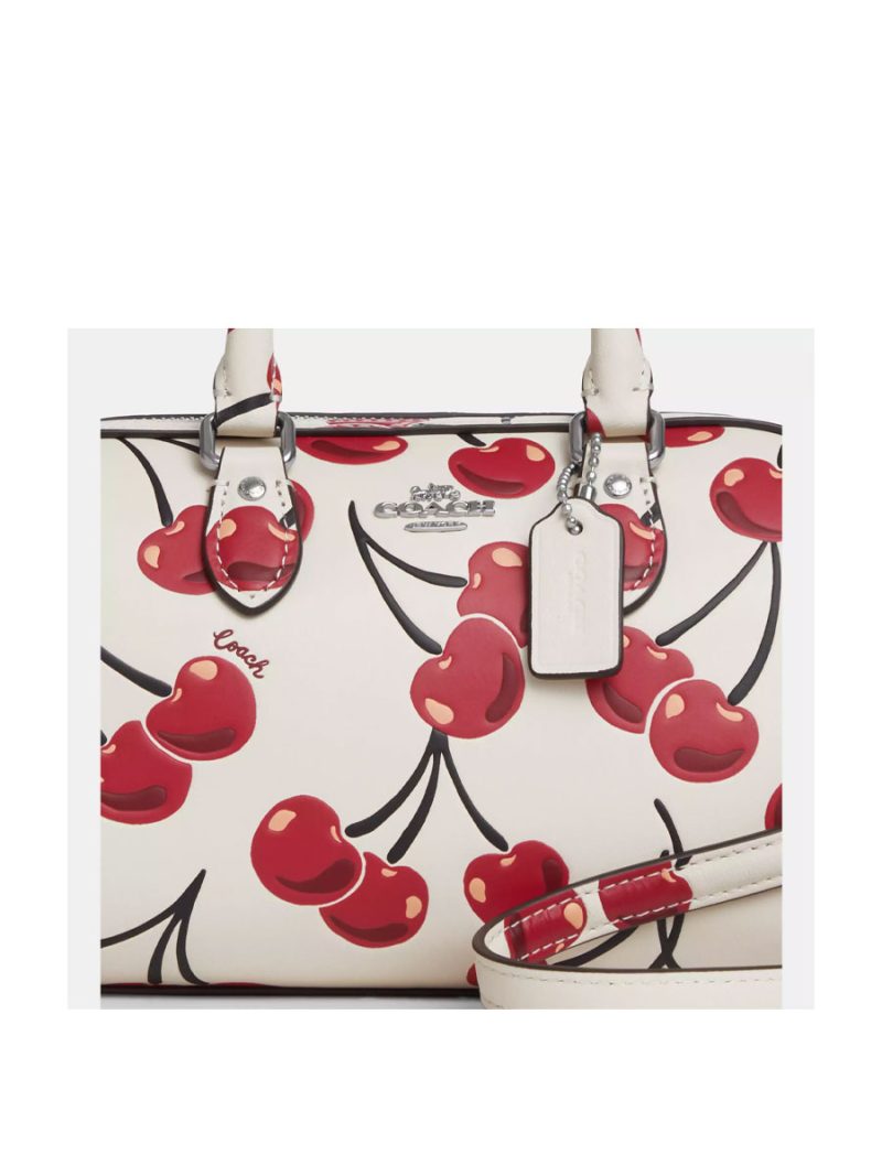 COACH Mini Rowan Crossbody Bag With Cherry Print (No Coach Tag) - Image 3