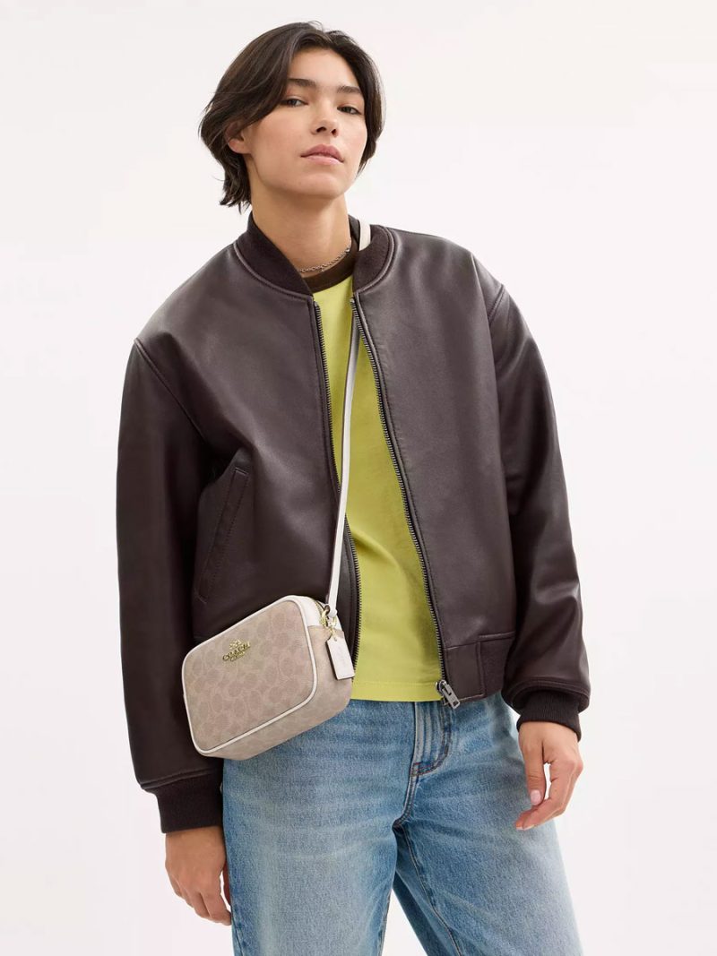 COACH Mini Jamie Camera Bag In Signature Canvas - Image 4
