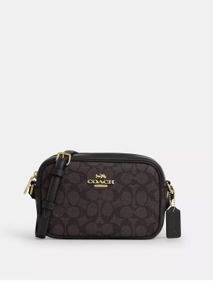 COACH Mini Jamie Camera Bag In Signature Canvas