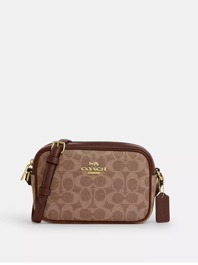 COACH Mini Jamie Camera Bag In Signature Canvas