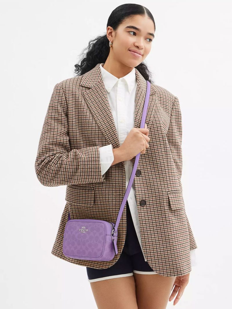 COACH Mini Jamie Camera Bag In Signature Canvas - Image 5