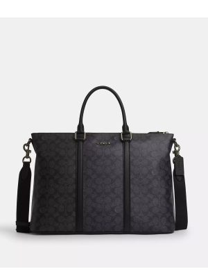COACH Caleb Work Bag In Signature Canvas