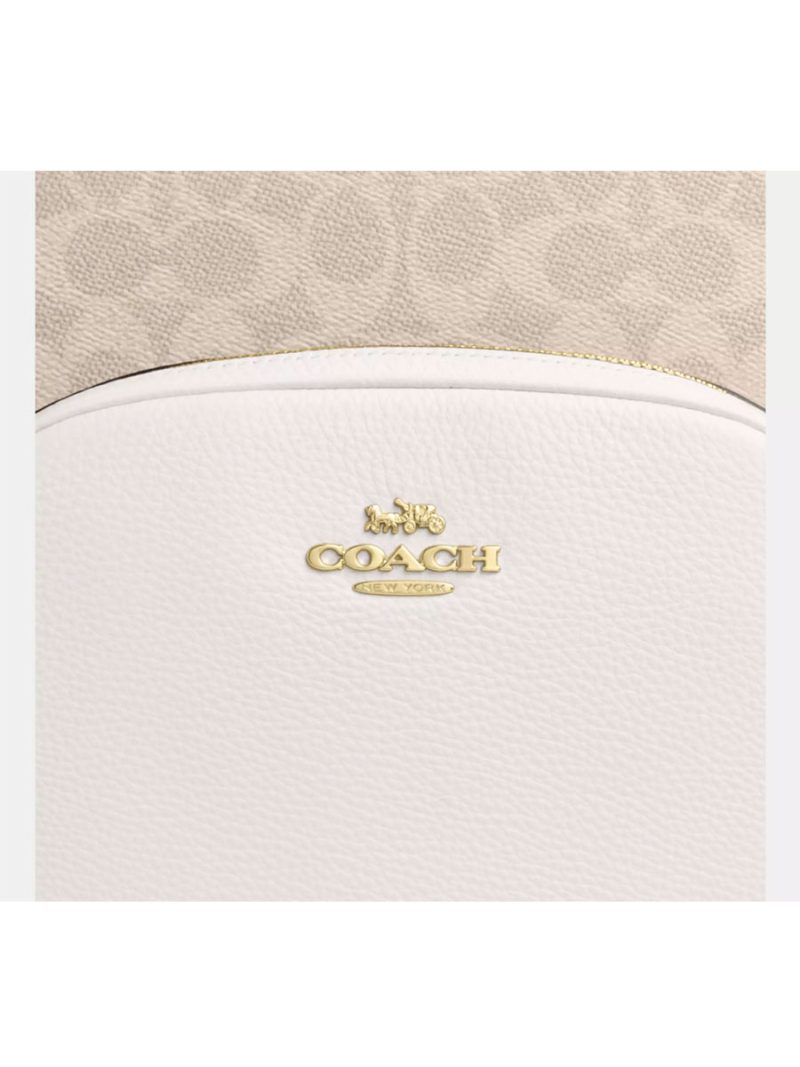 COACH Large Court Backpack In Signature Canvas - Image 5
