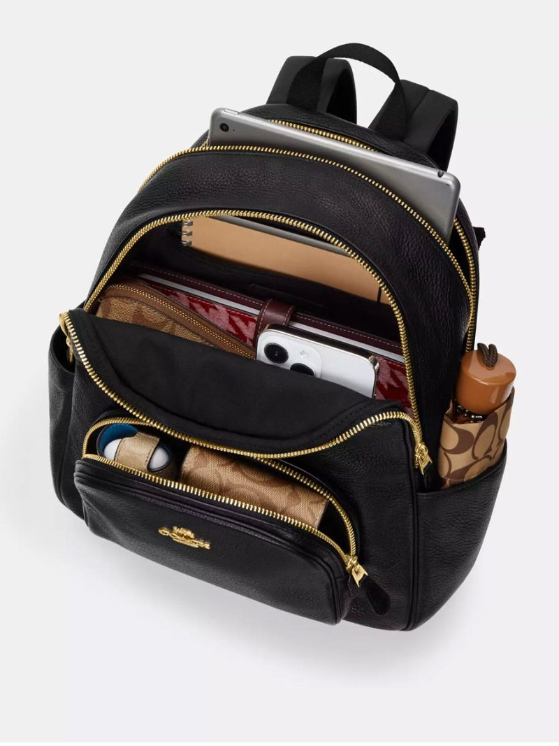COACH Court Backpack In Signature Canvas - Image 4