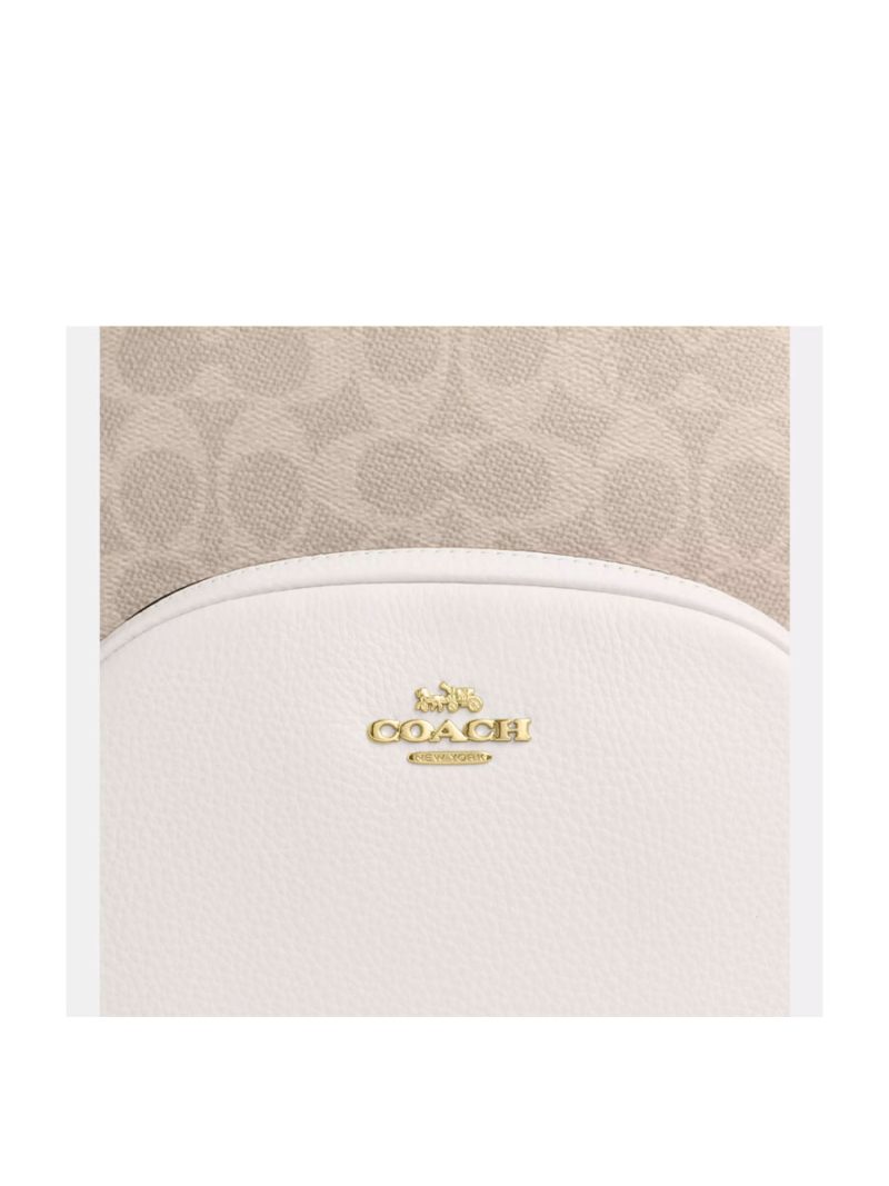 COACH Court Backpack In Signature Canvas - Image 4