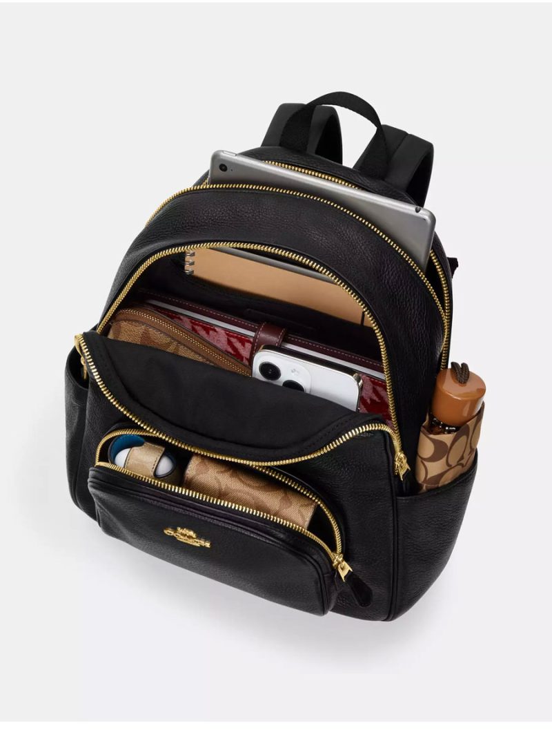 COACH Court Backpack In Signature Canvas - Image 2