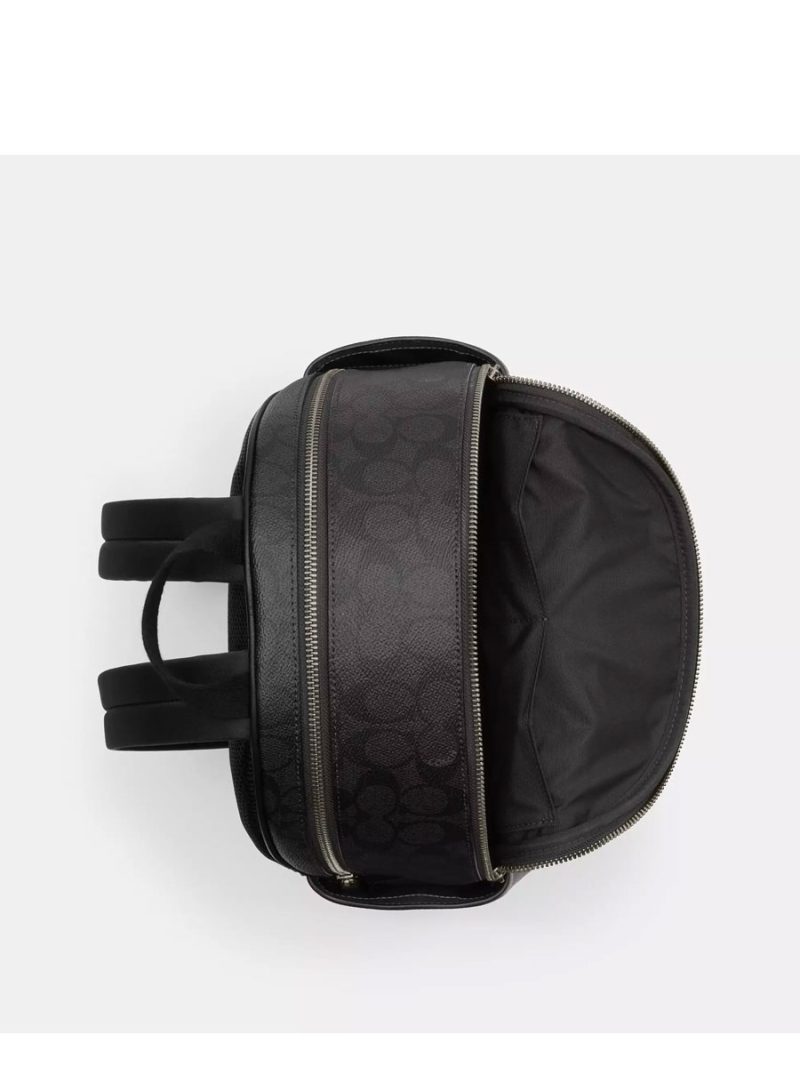 COACH Court Backpack In Signature Canvas - Image 2