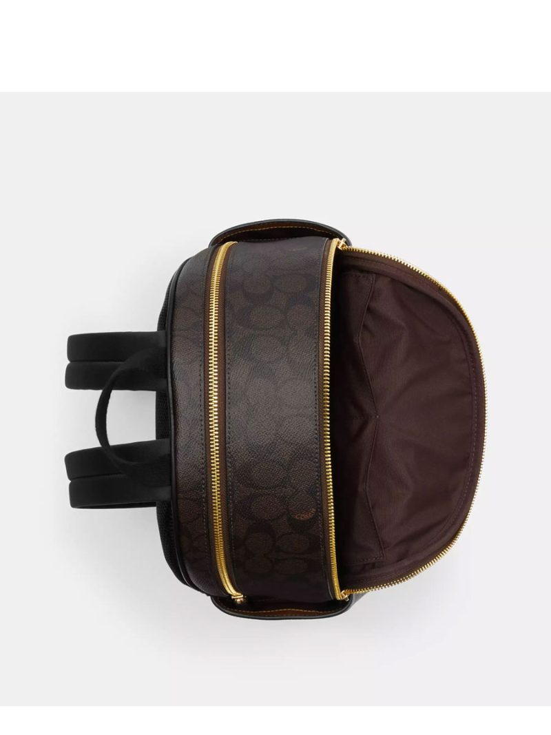 COACH Court Backpack In Signature Canvas - Image 3