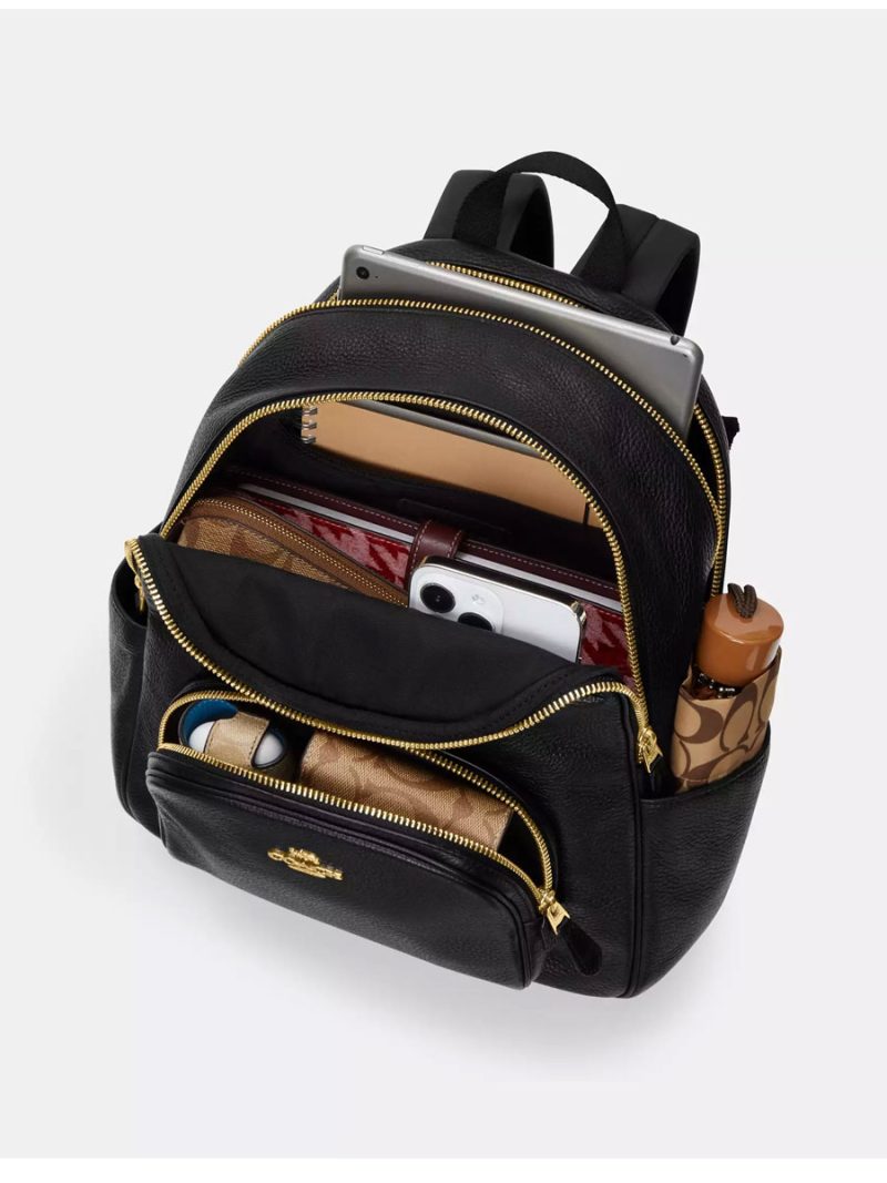 COACH Court Backpack In Signature Canvas - Image 2