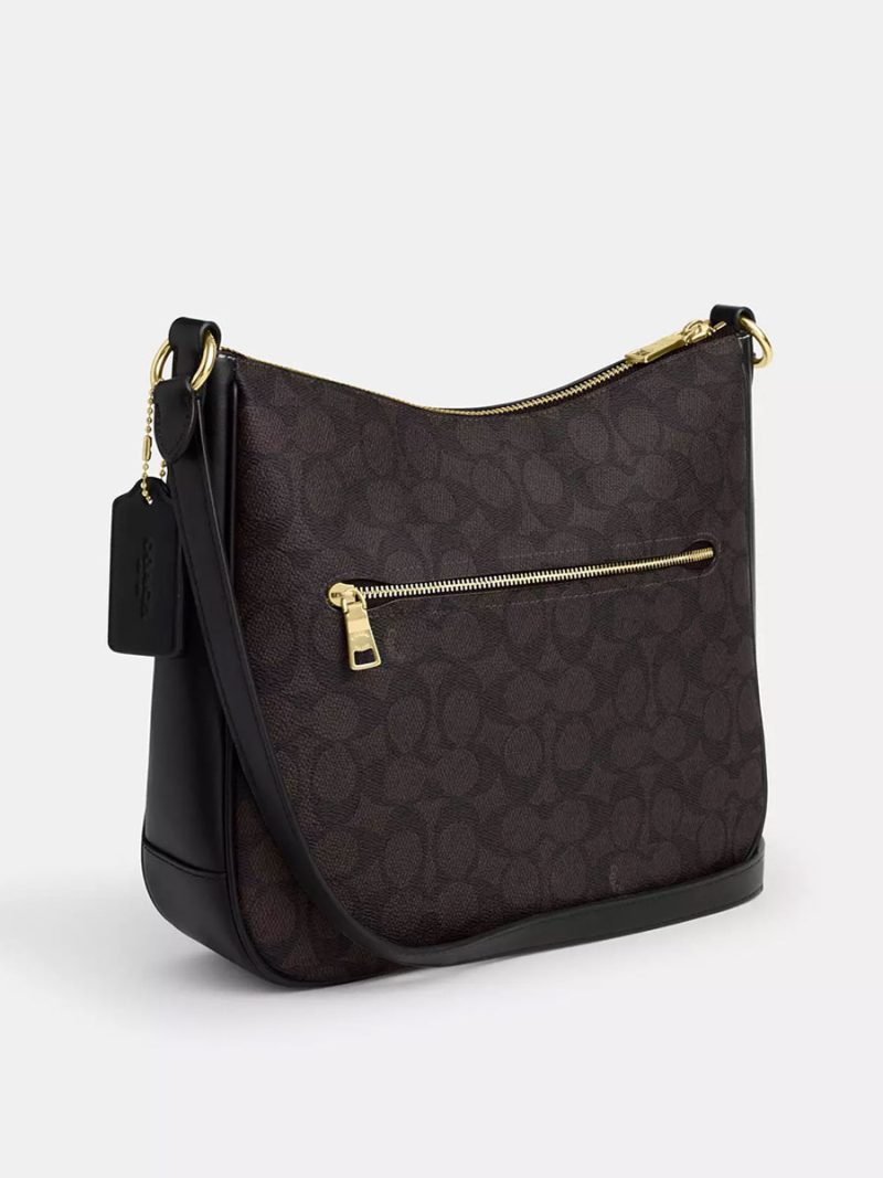 COACH Ellie File Bag In Signature Canvas - Image 4