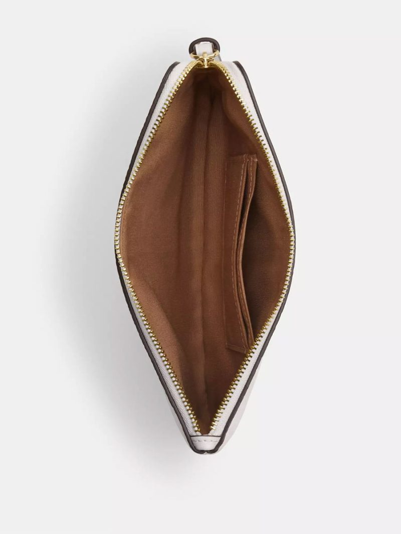 COACH Large Corner Zip Wristlet In Signature Canvas - Image 2