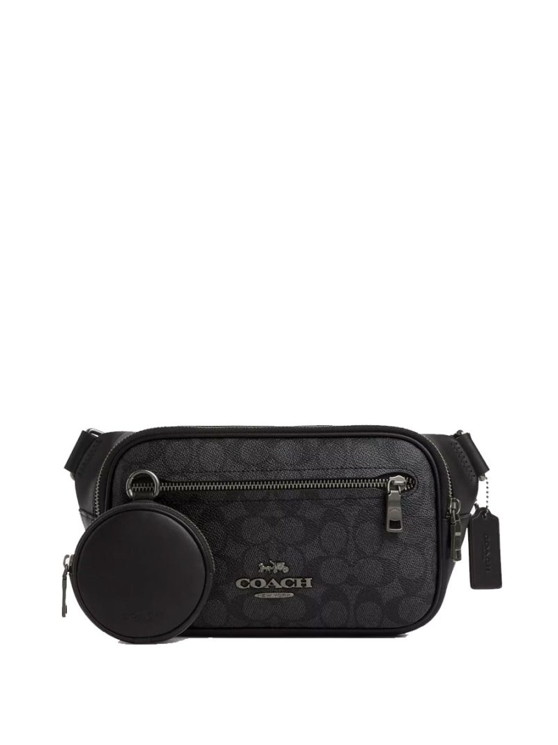 COACH Elias Belt Bag In Signature Canvas