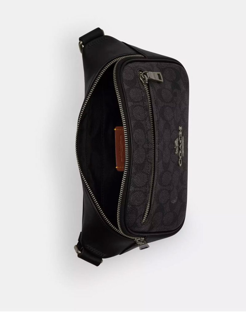 COACH Elias Belt Bag In Signature Canvas - Image 2