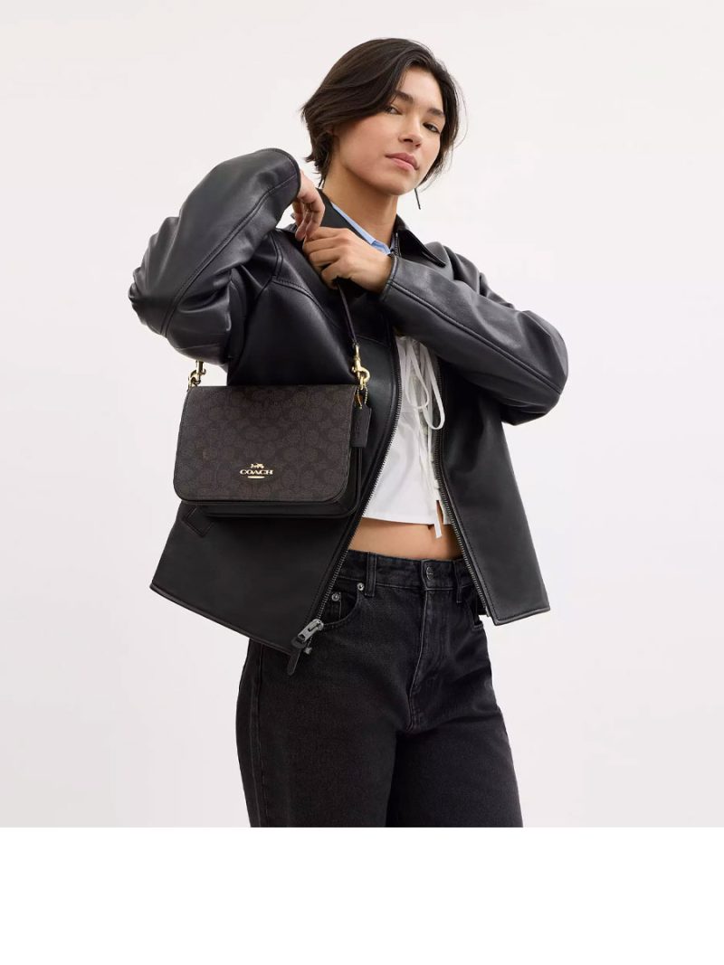 COACH Quinn Bag In Signature Canvas - Image 6