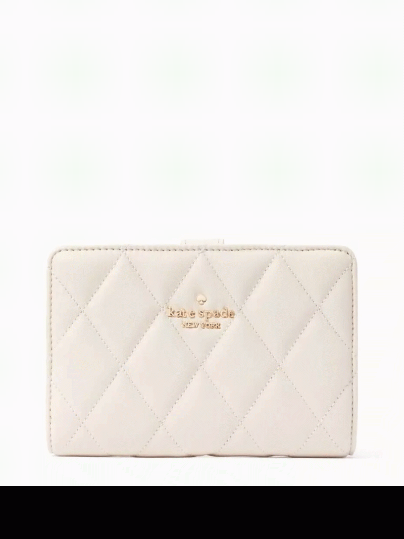 KATE SPADE Carey Medium Compartment Bifold Wallet (AS IS)
