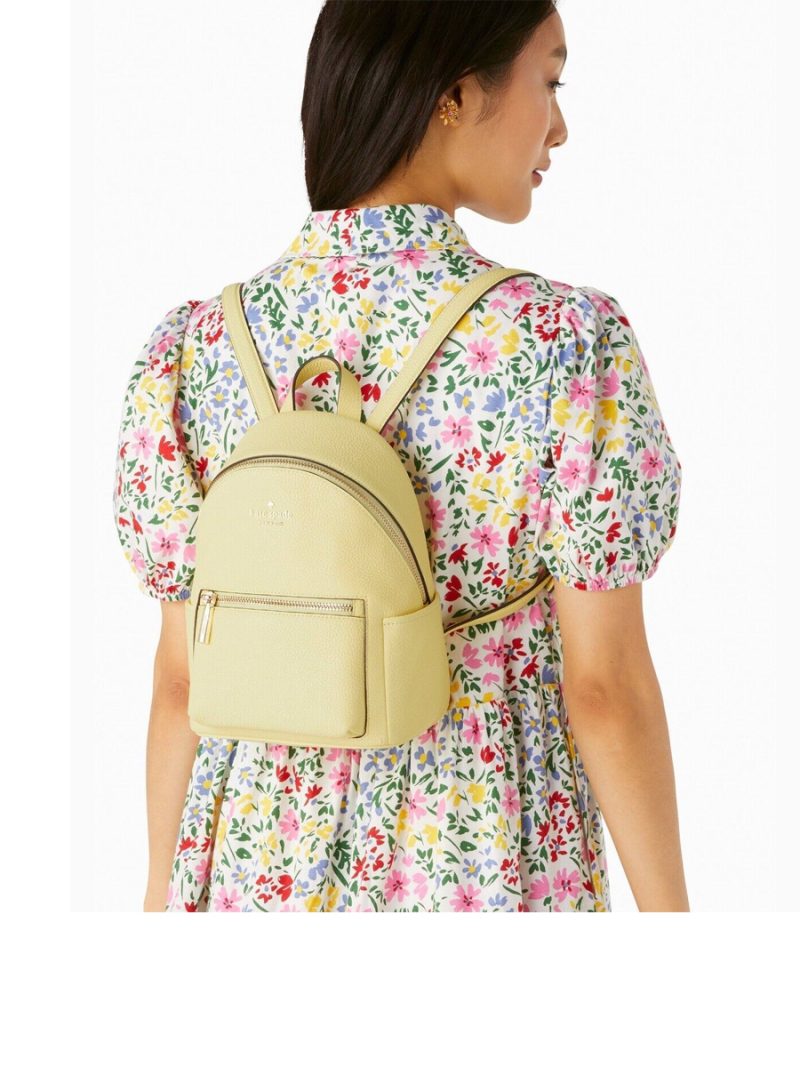 KATE SPADE Leila Pebbled Leather Mini Dome Backpack (AS IS) - Image 4