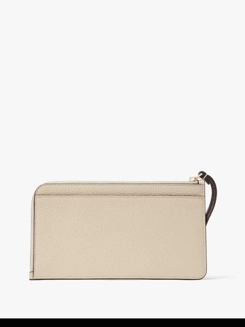 KATE SPADE Lucy Colorblock Medium L-Zip Wristlet - Image 3