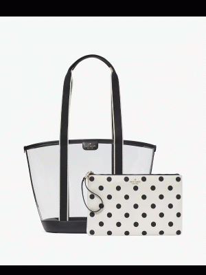 KATE SPADE Clare See Through Tote