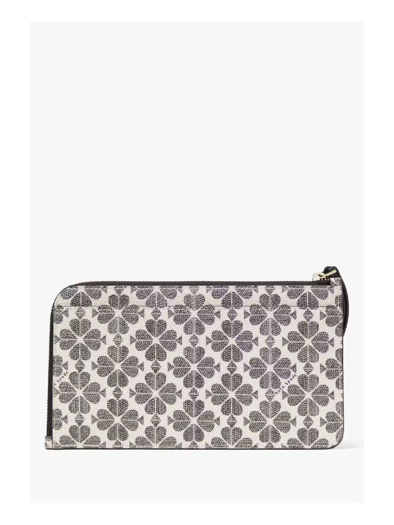 KATE SPADE Lucy Spade Flower Medium L-zip Wristlet - Image 2