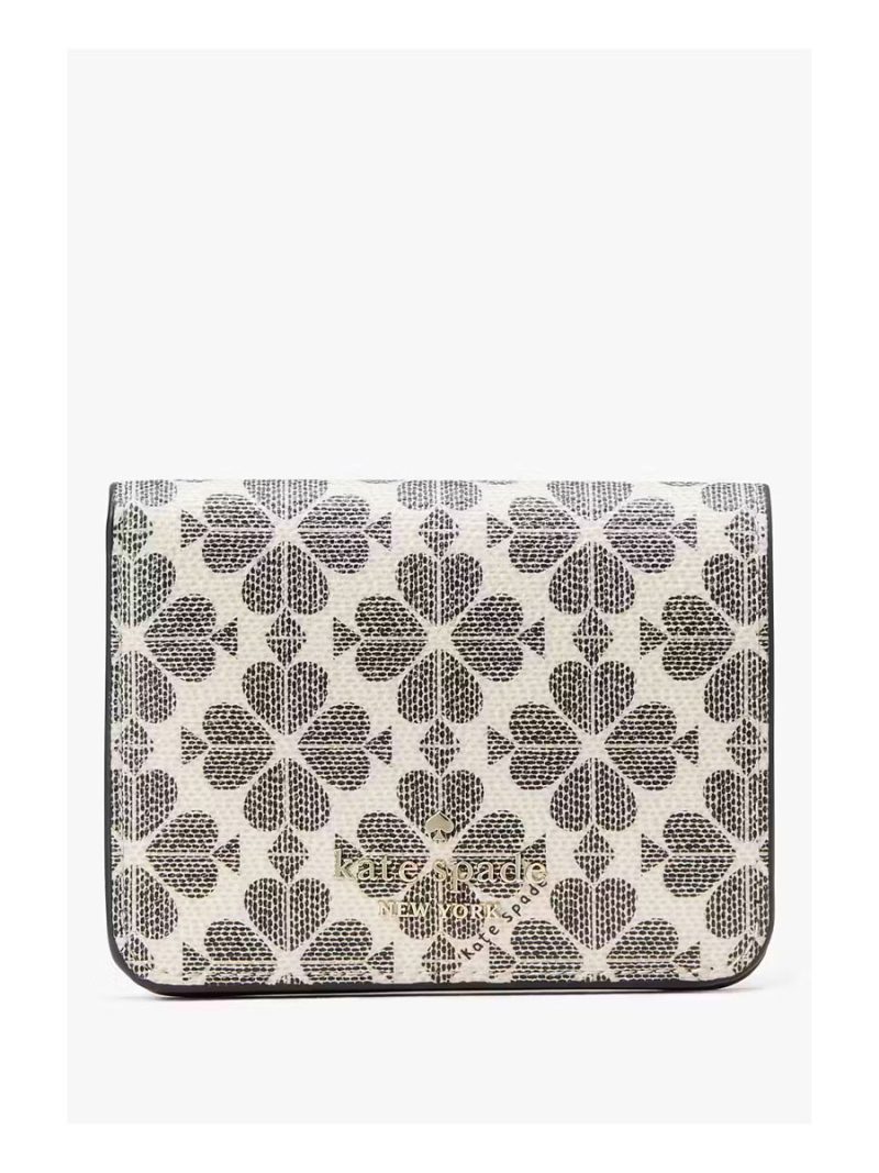 KATE SPADE Signature Spade Flower Small Bifold Wallet