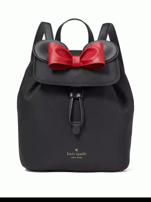 Disney X Kate Spade New York Minnie 3D Flap Backpack