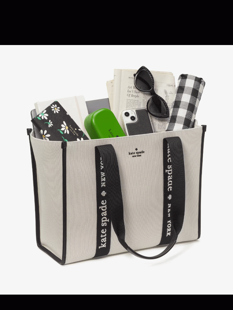 KATE SPADE Kip Canvas Large Tote - Image 5