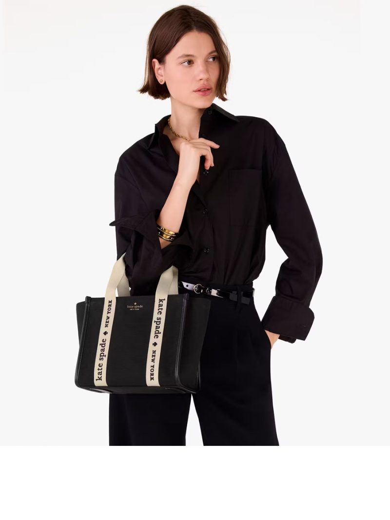 KATE SPADE Kip Canvas Small Tote - Image 6
