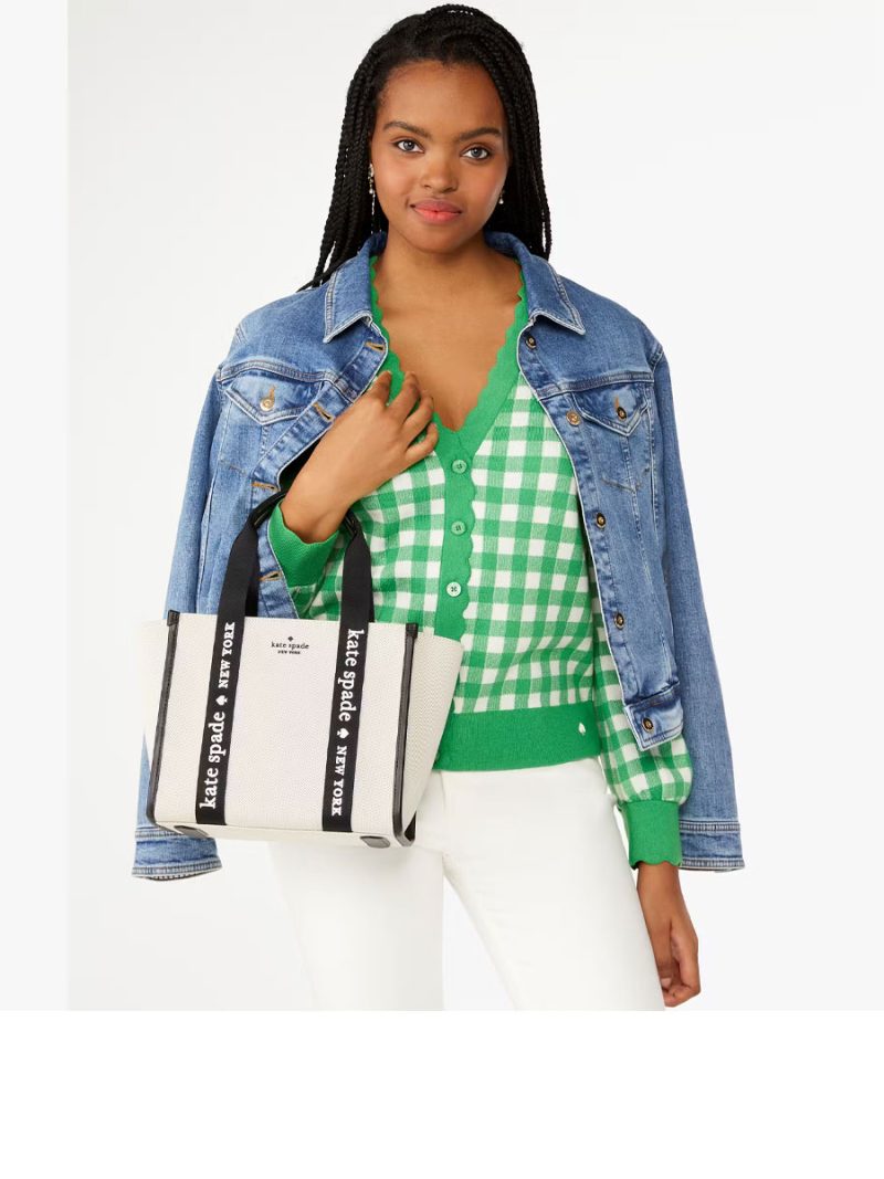 KATE SPADE Kip Canvas Small Tote - Image 7