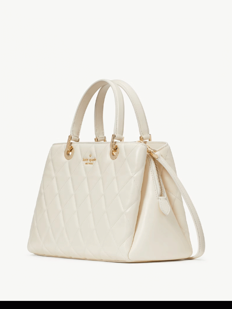 KATE SPADE Carey Quilted Sullivan Satchel (AS IS) - Image 3