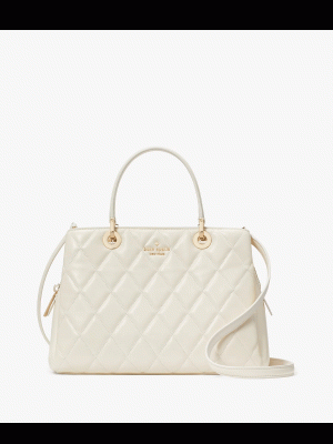 KATE SPADE Carey Quilted Sullivan Satchel (AS IS)