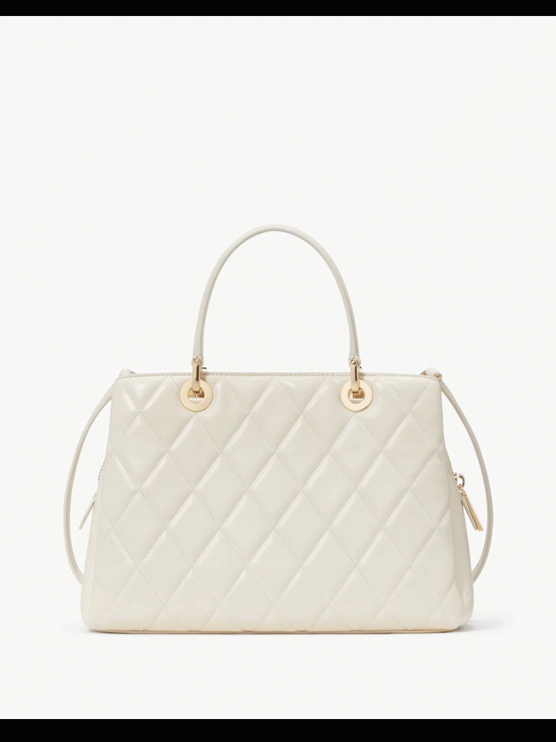 KATE SPADE Carey Quilted Sullivan Satchel (AS IS) - Image 4