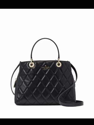 KATE SPADE Carey Quilted Sullivan Satchel