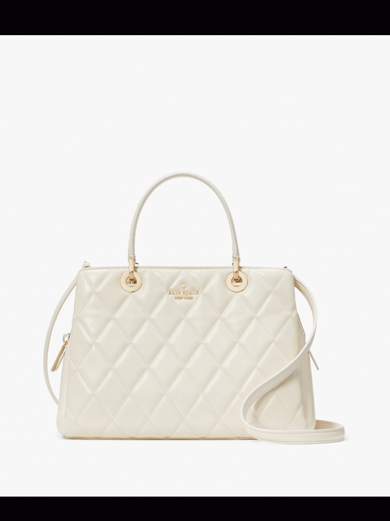 KATE SPADE Carey Quilted Sullivan Satchel (AS IS)
