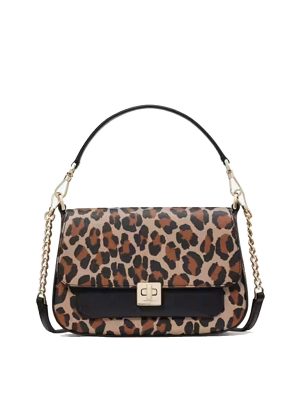 KATE SPADE Phoebe Spotted Leopard Small Flap Crossbody