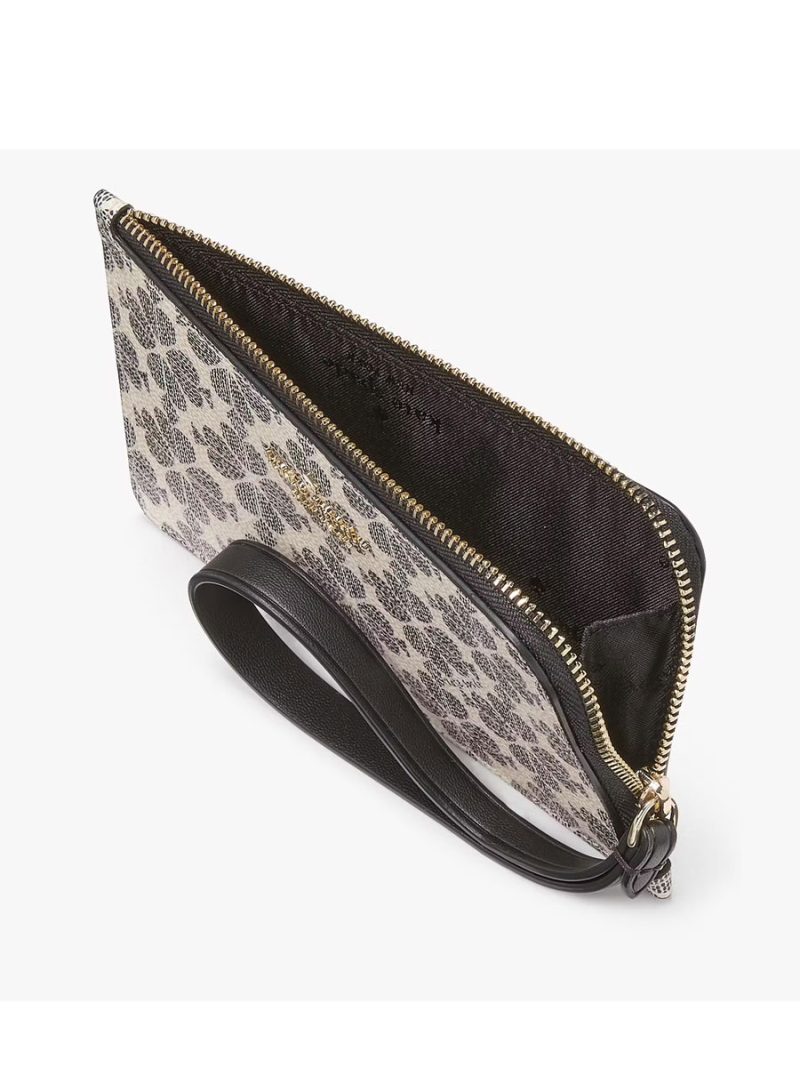 KATE SPADE Lucy Spade Flower Small L-Zip Wristlet - Image 2