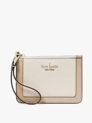 KATE SPADE Lena Colorblock Small Card Holder Wristlet