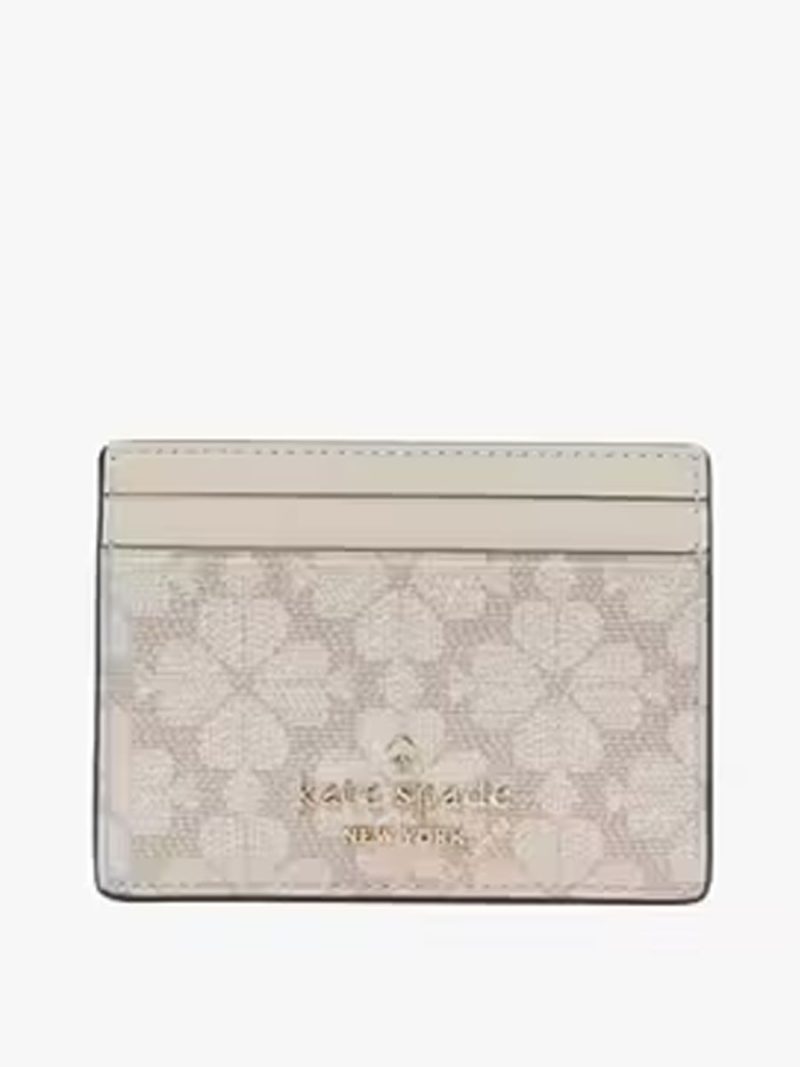 KATE SPADE Spade Flower Small Slim Card Holder