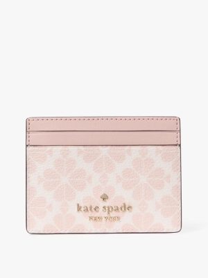 KATE SPADE Spade Flower Small Slim Card Holder
